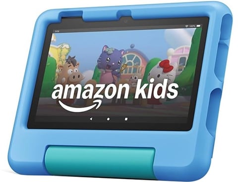 Amazon Fire 7 12th Gen (P8AT8Z) 32GB Kids Blue Case (2022), B